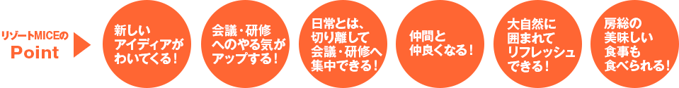 MICEのPoint